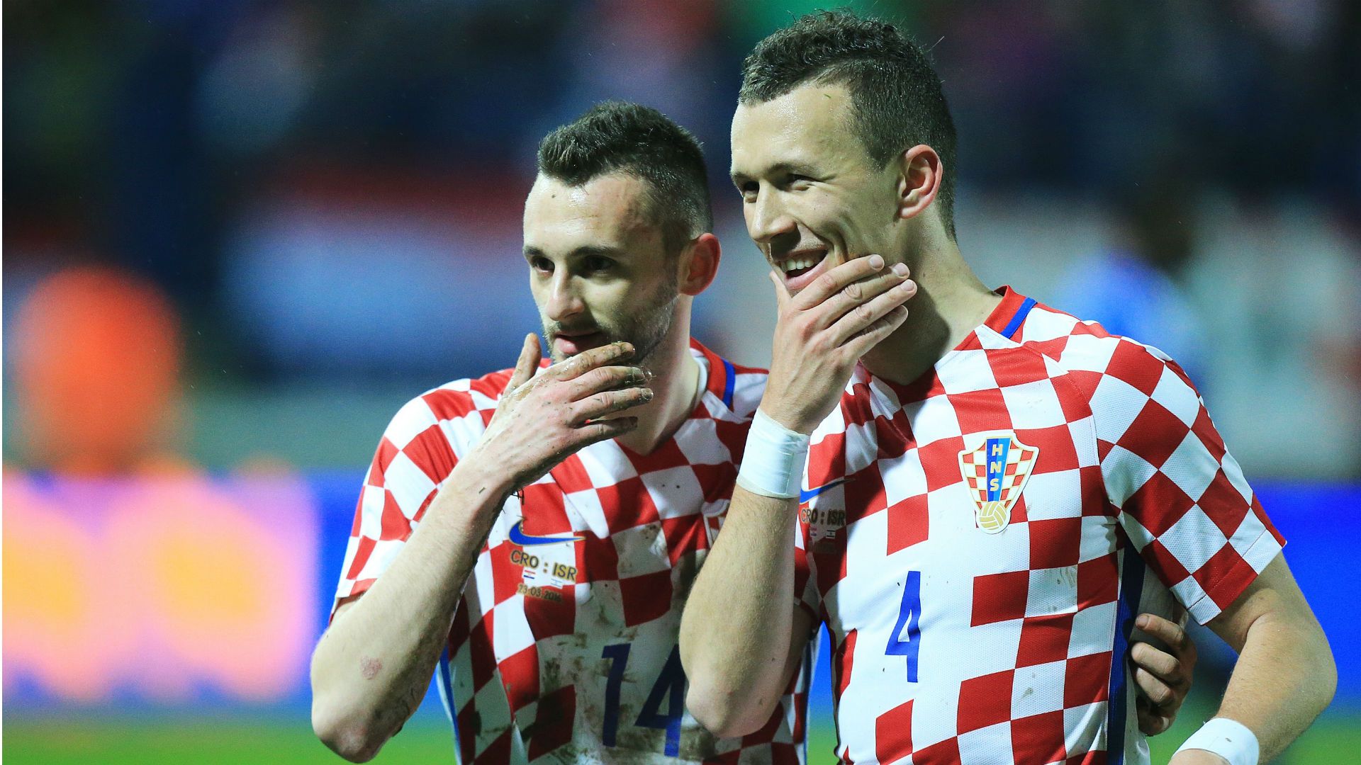 Marcelo Brozovic Ivan Perisic Croatia Israel