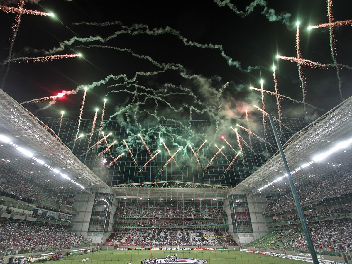 Arena Independência, Belo Horizonte Atlético Mineiro vs Santa Fé Libertadores 02262014