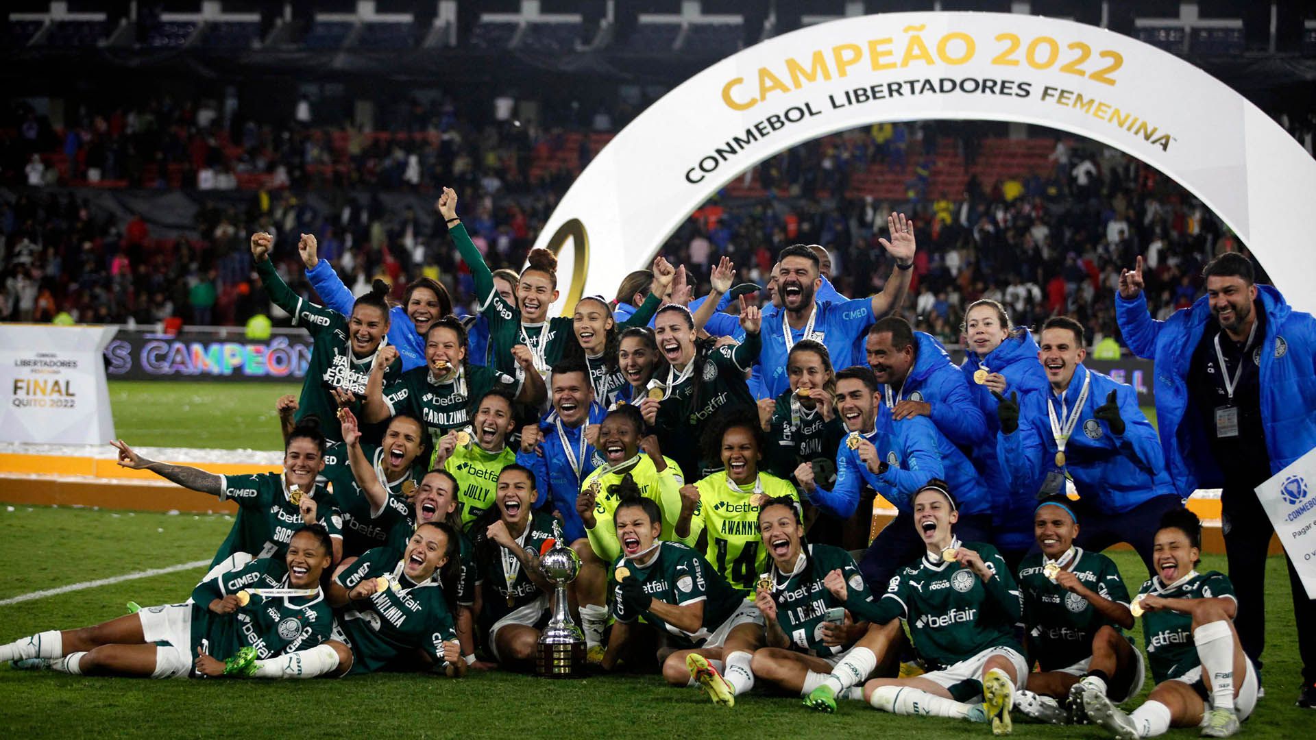 Palmeiras feminino campeão Libertadores feminina 2022