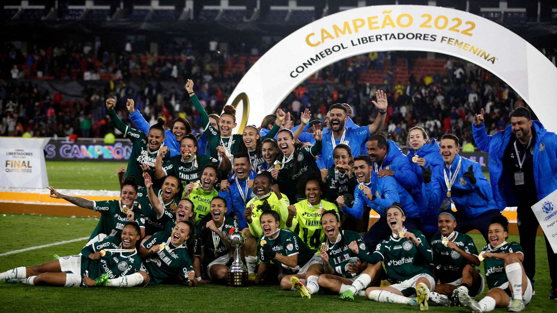 Palmeiras feminino campeão Libertadores feminina 2022