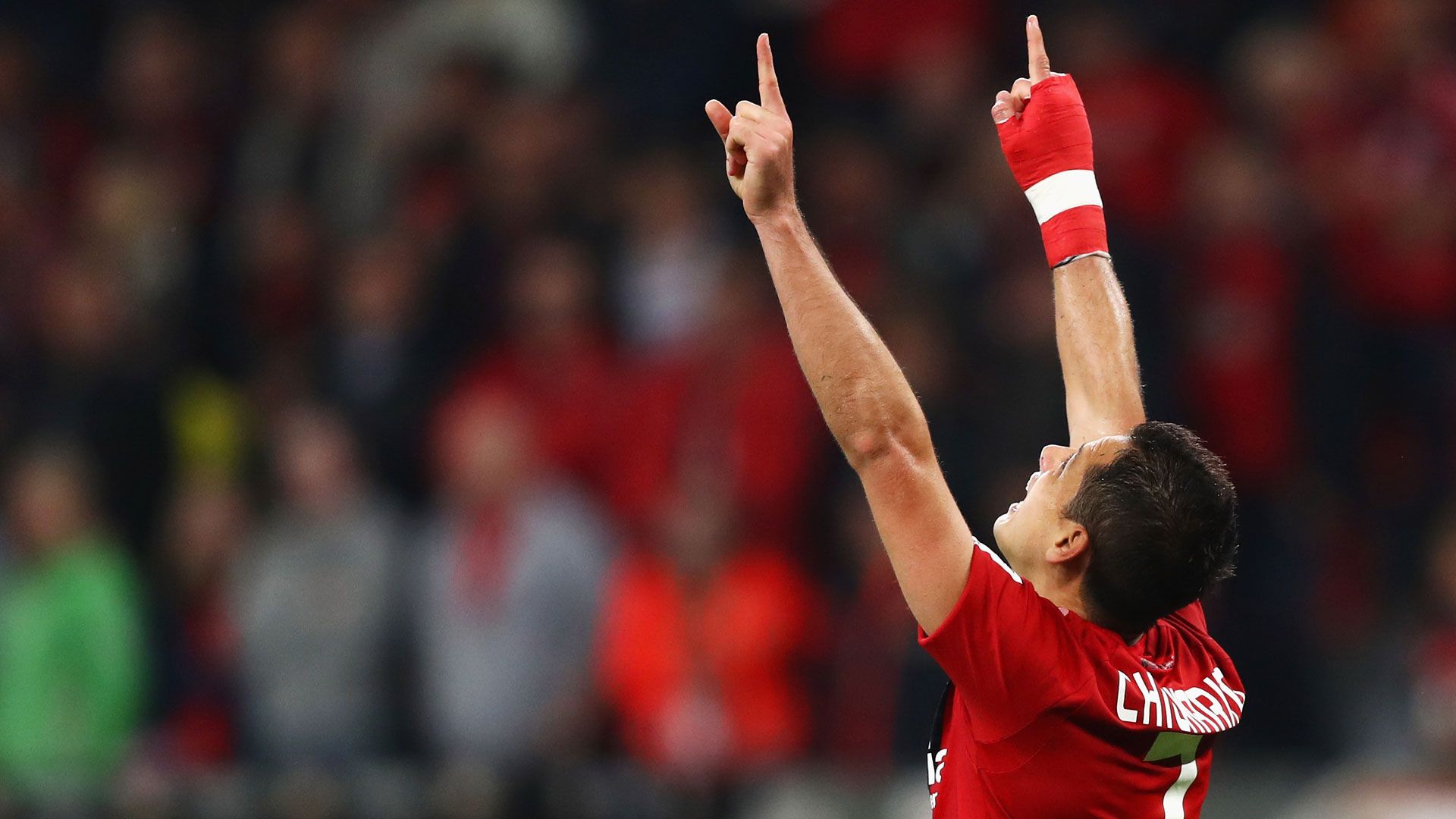 Javier Hernandez Chicharito Bayer Leverkusen Bundesliga against Dortmund 01102016