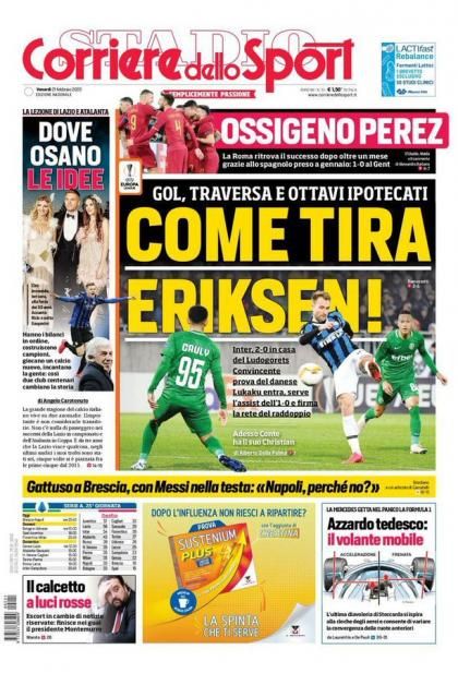 21 February Corriere sport