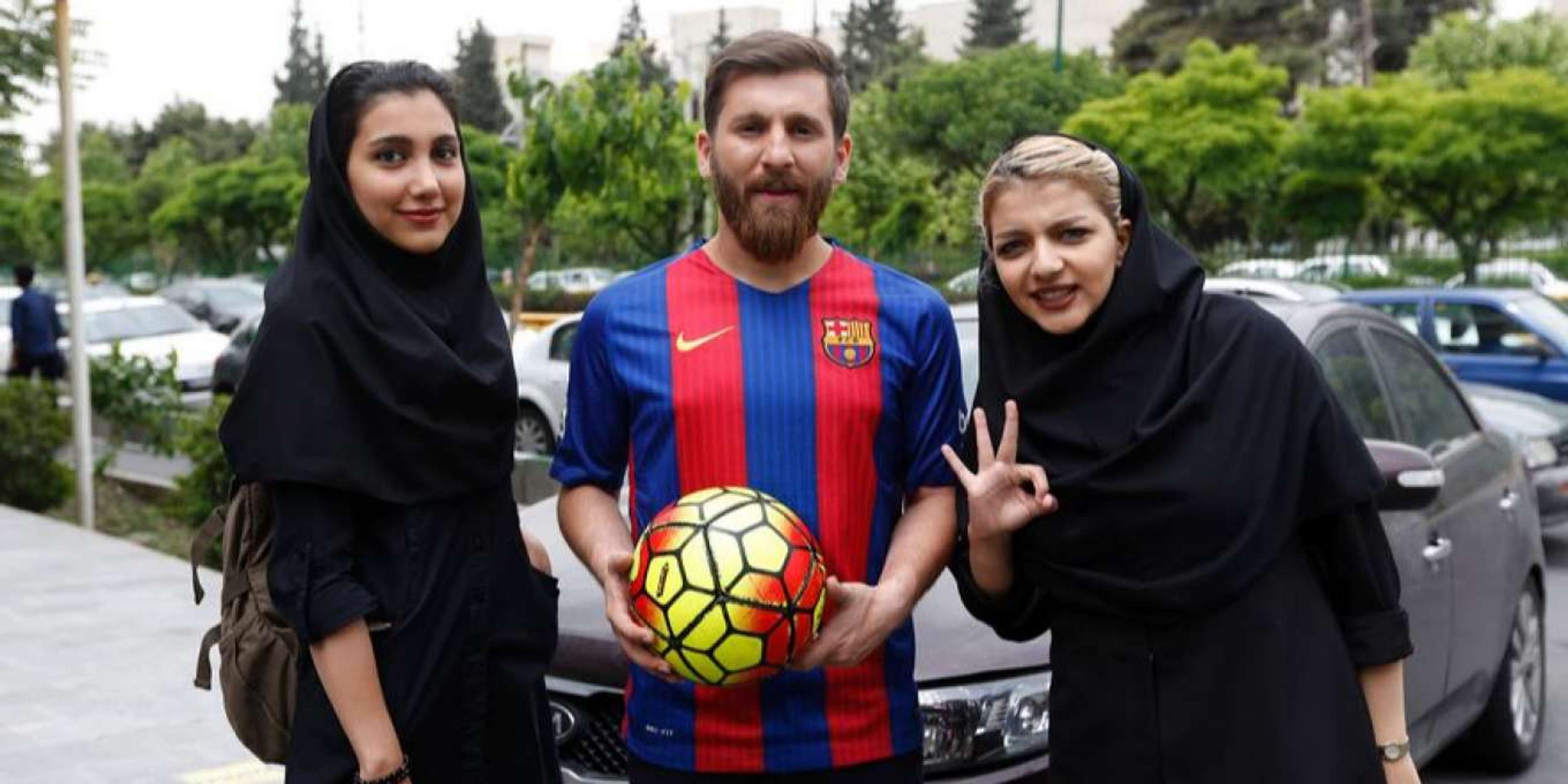 Reza Parastesh Lionel Messi Lookalike