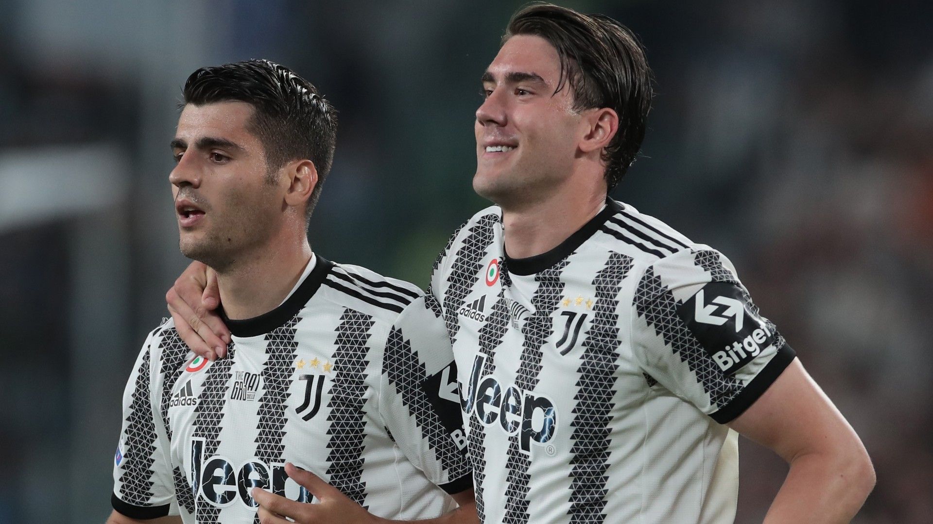 Morata Vlahovic Juventus