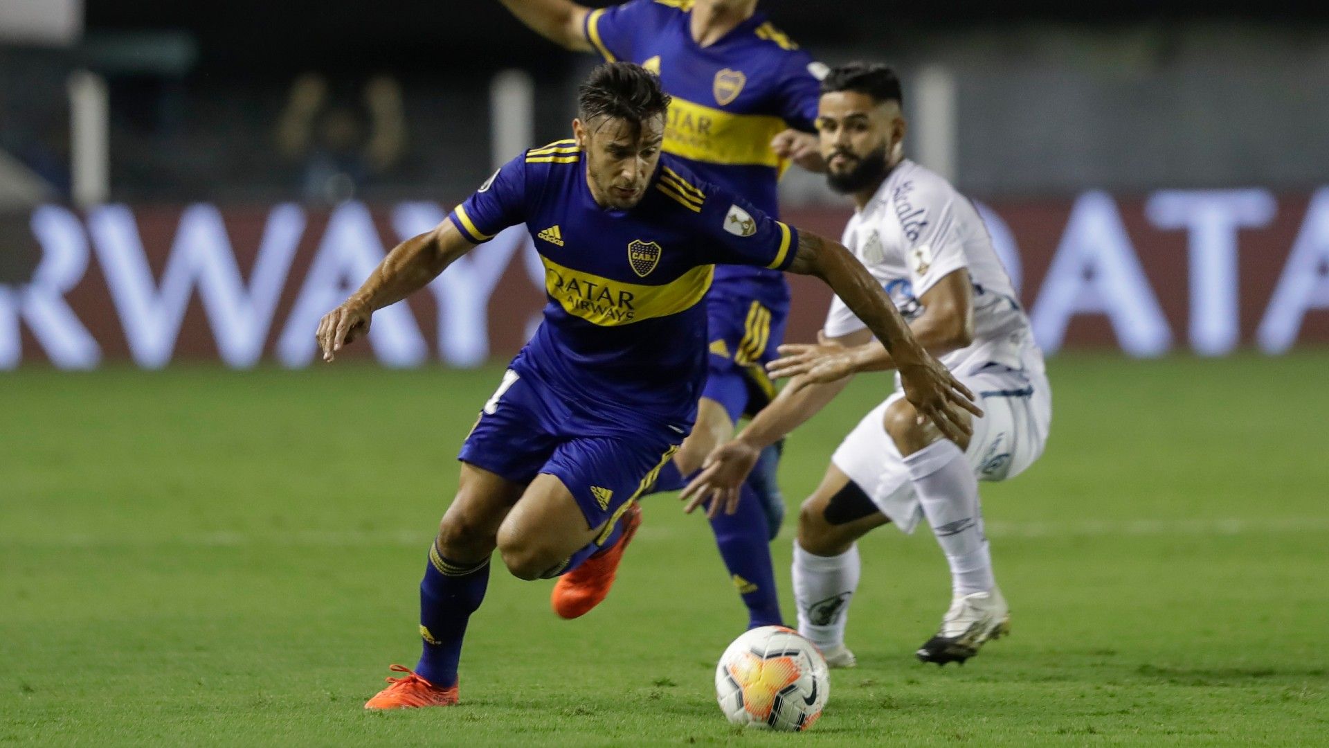 Eduardo Salvio Santos Boca Copa Libertadores 13012021