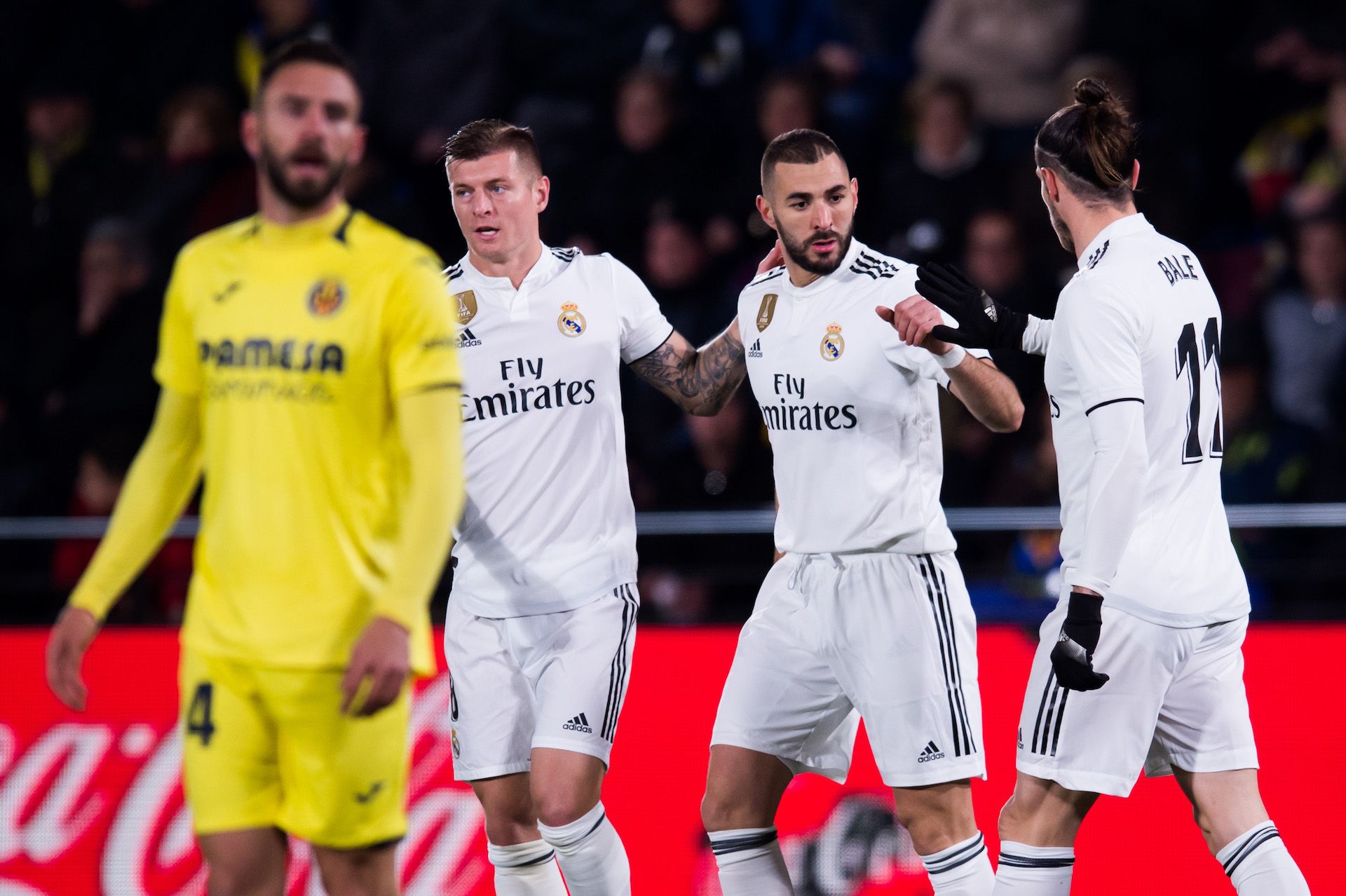 Benzema Greth Bale Kroos Villarreal Real Madrid LaLiga