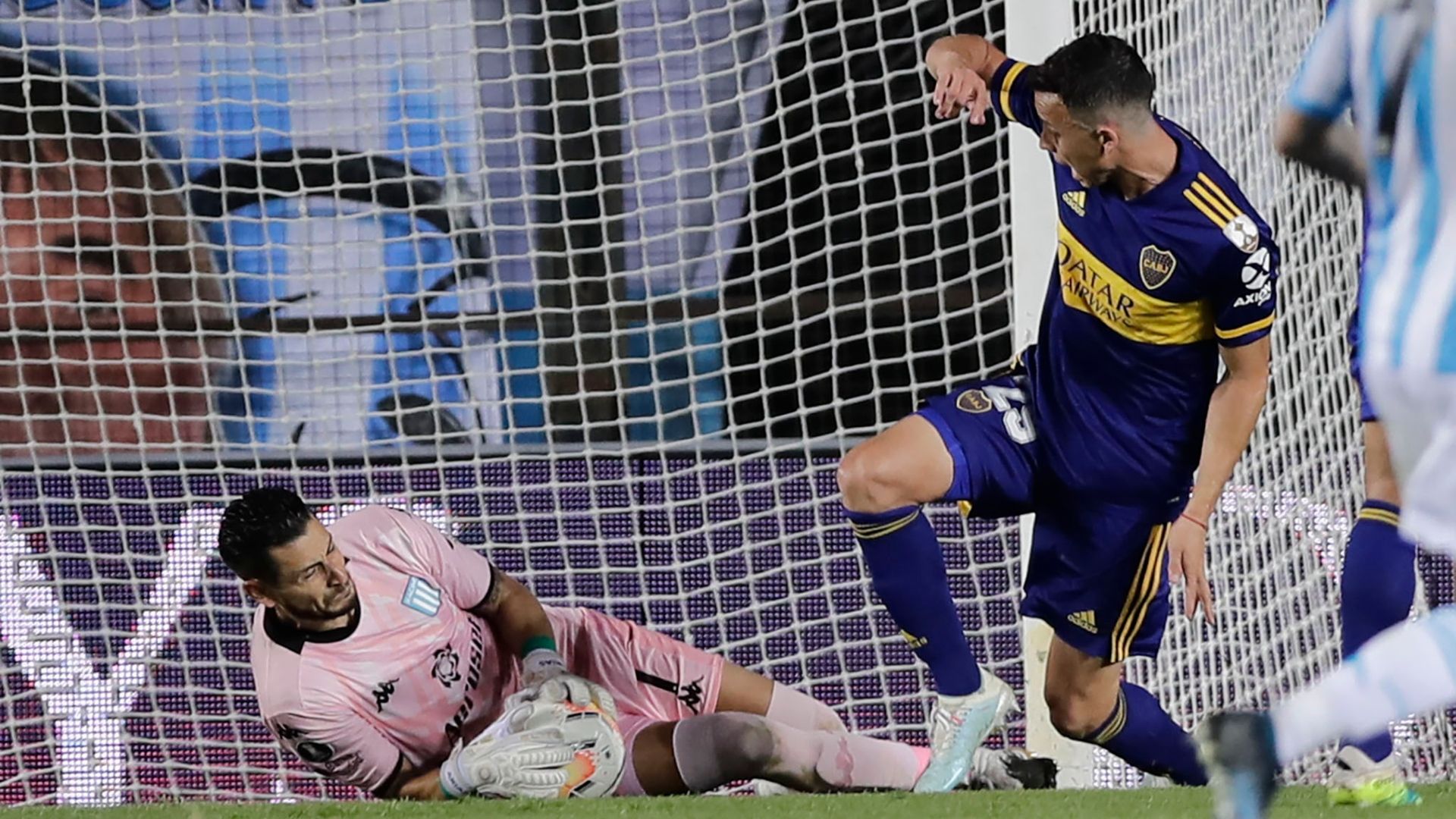 Gabriel Arias en Racing Boca 171220