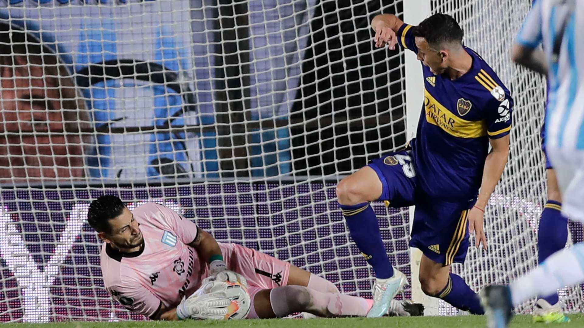 Gabriel Arias en Racing Boca 171220