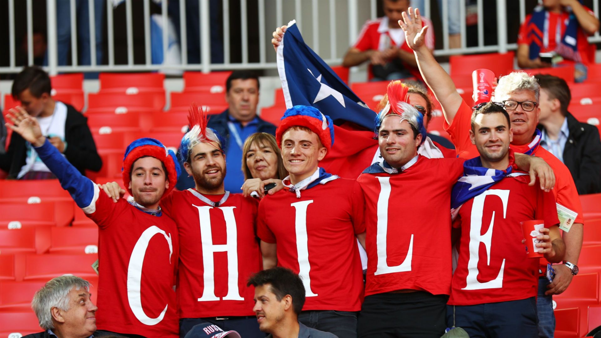 Afición Chile Copa Confederaciones 2017