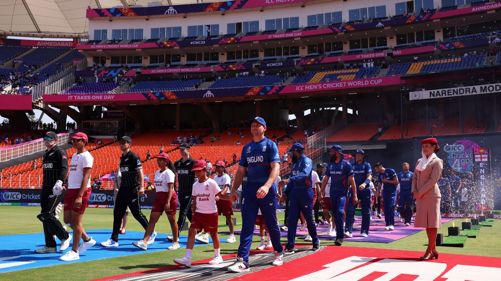 2023 ICC World Cup opening game