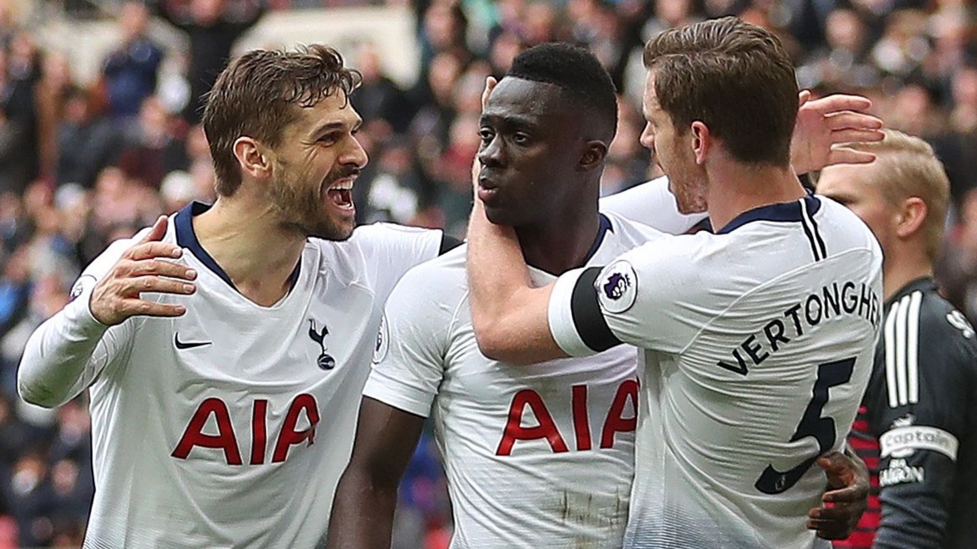 Fernando Llorente, Davinson Sanchez, Jan Vertonghen, Tottenham
