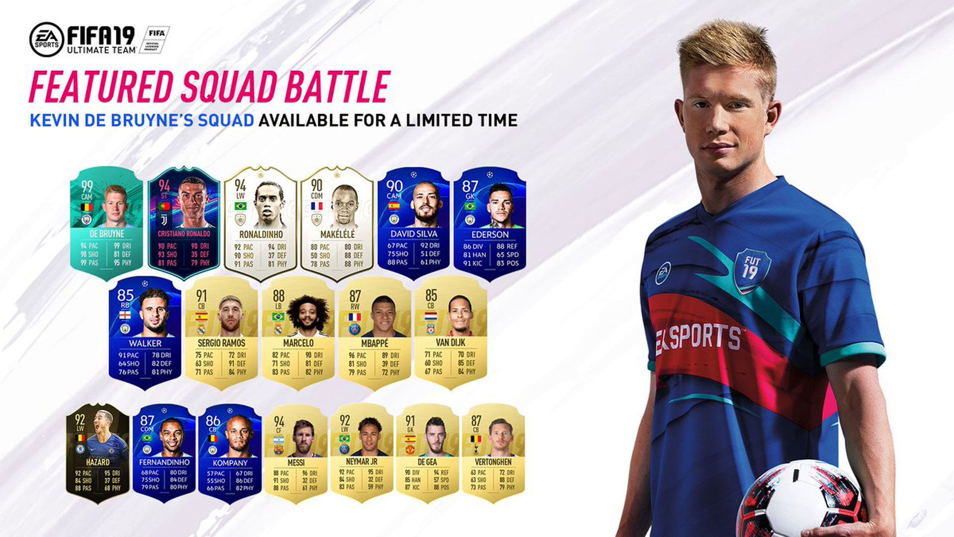 GFX FIFA Ultimate Team Kevin de Bruyne Squad Battle