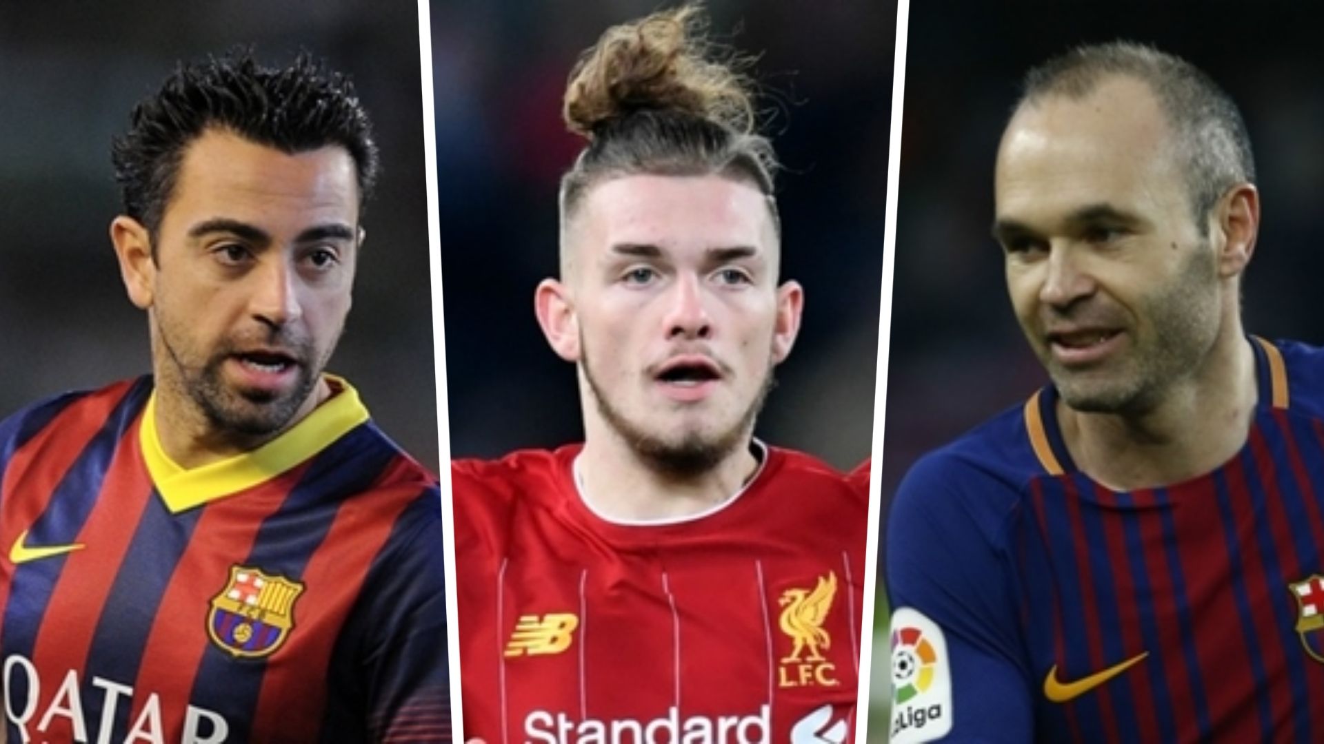 Xavi Harvey Elliott Andres Iniesta