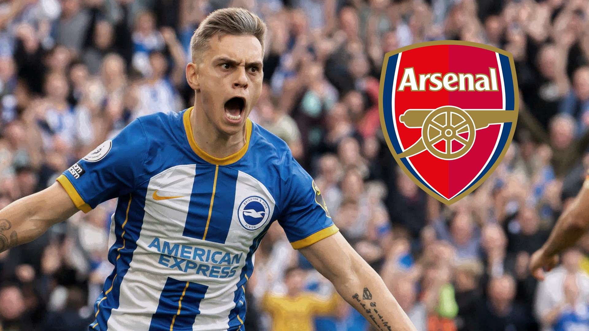 Leandro Trossard Arsenal GFX