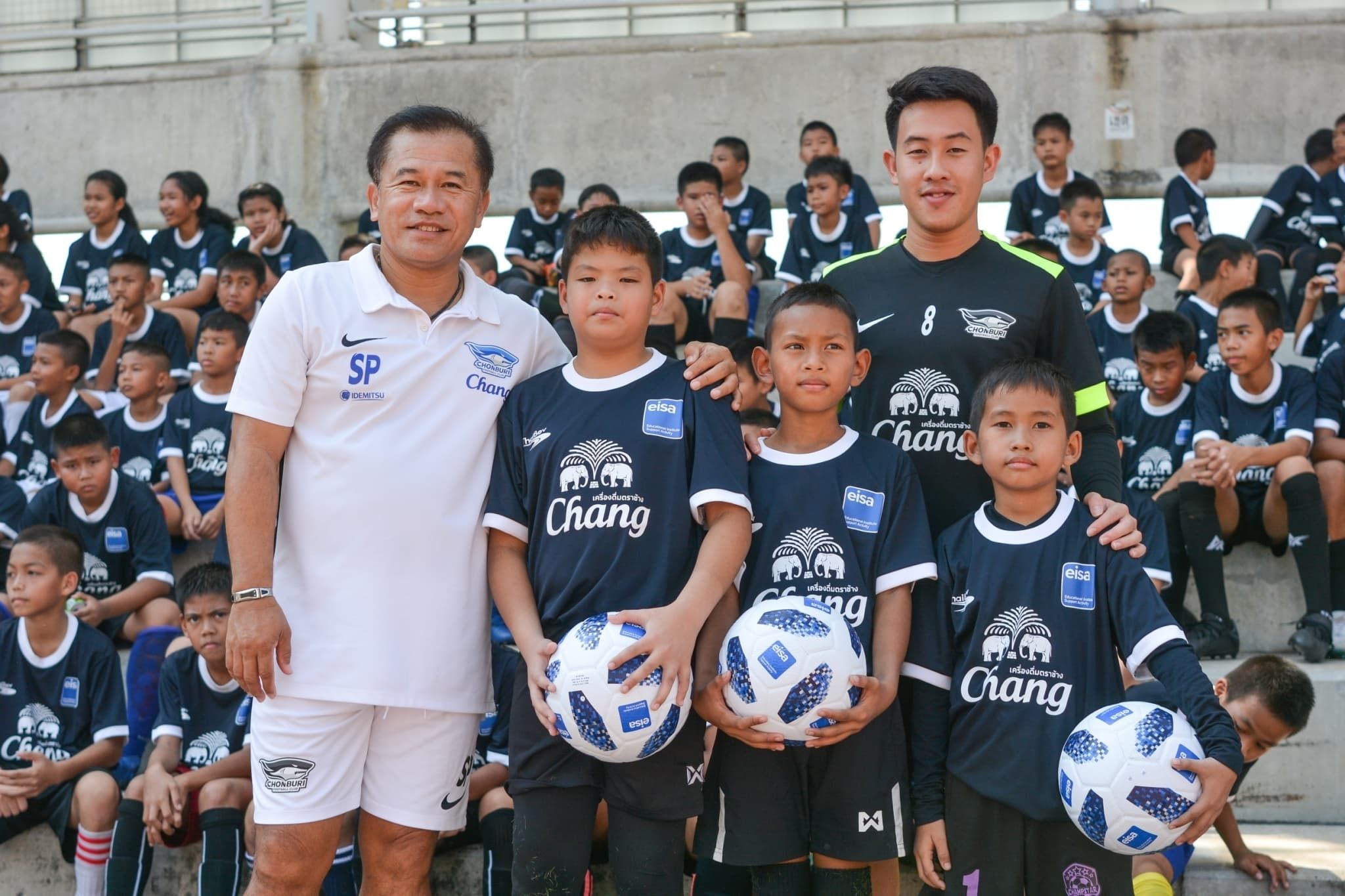 KMUTNB football clinic 2019