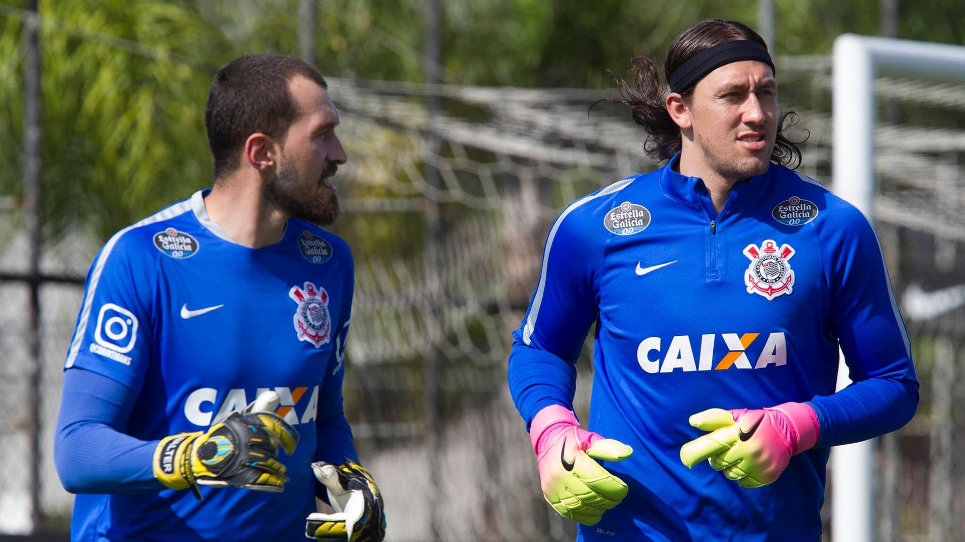 Cassio e Walter Corinthians 2016