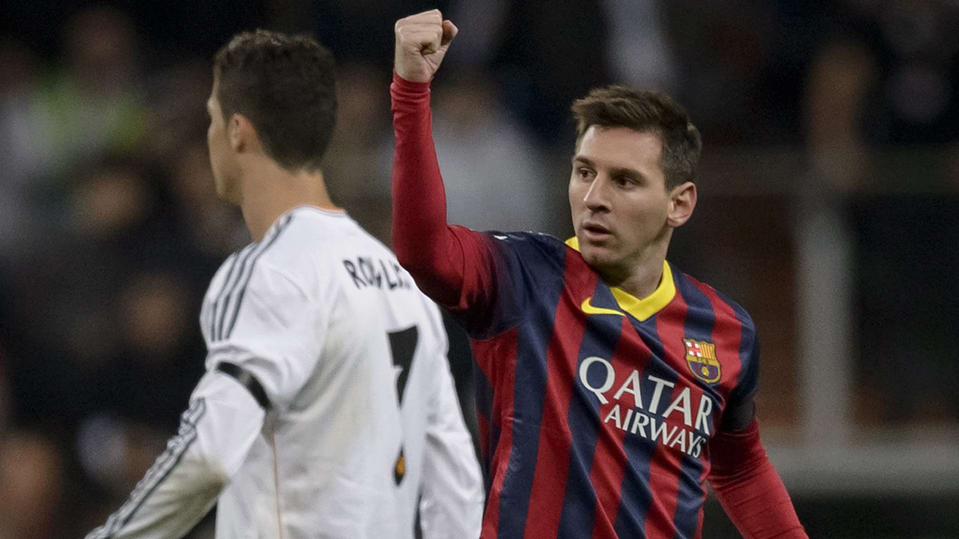 Lionel Messi Cristiano Ronaldo Barcelona Real Madrid 2013-14
