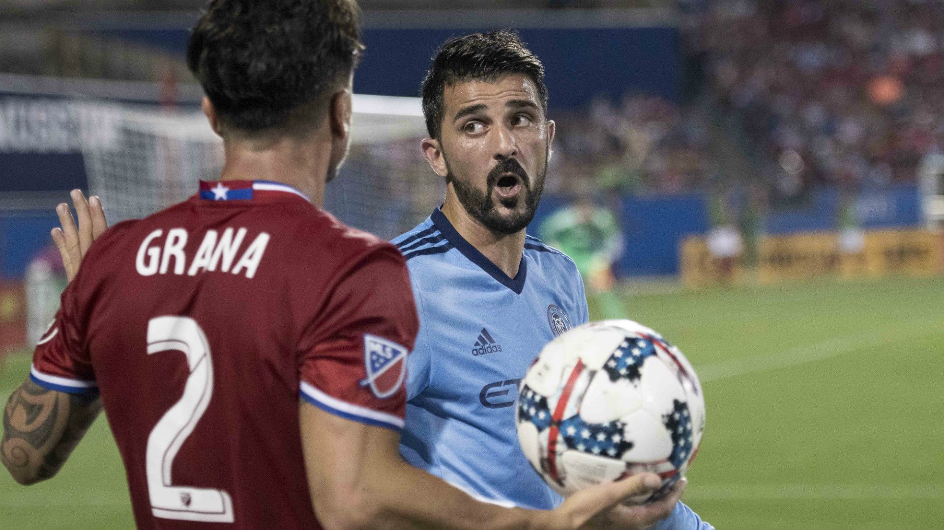 Hernan Grana FC Dallas David Villa New York City FC