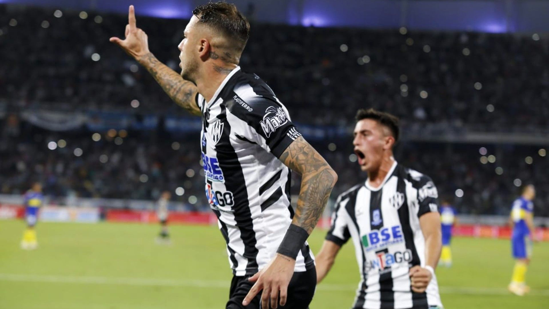 Renzo Lopez Central Cordoba Boca Copa Liga Profesional 23042022