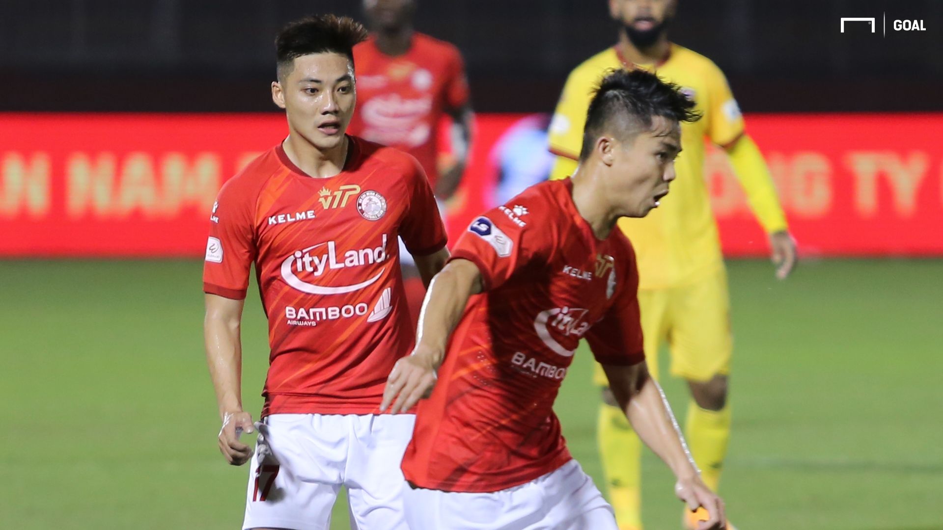 Lam Ti Phong Ngo Tung Quoc Ho Chi Minh City vs Hong Linh Ha Tinh 2021 V.League 24012021
