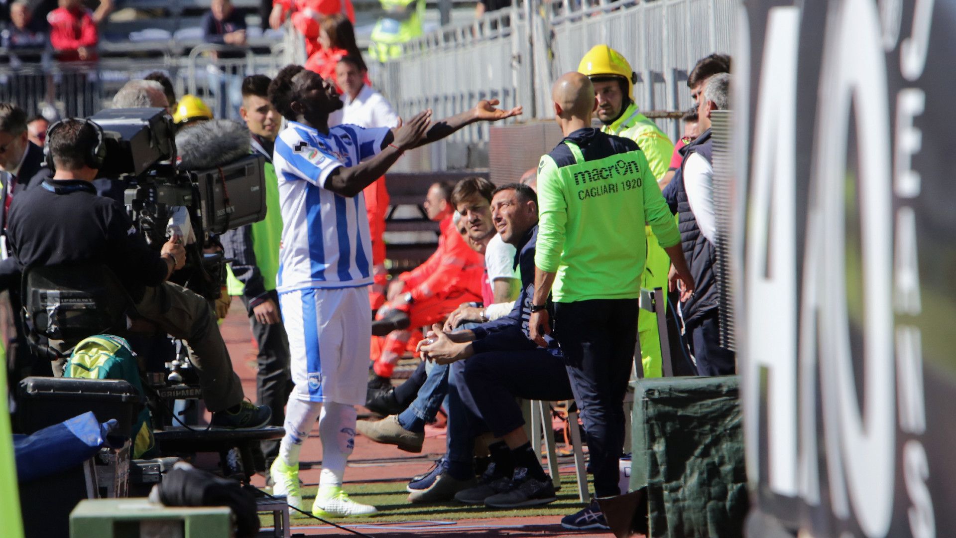 Sulley Muntari Cagliari Pescara