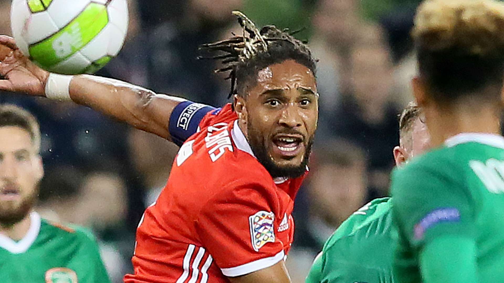 Ashley Williams Wales 2018