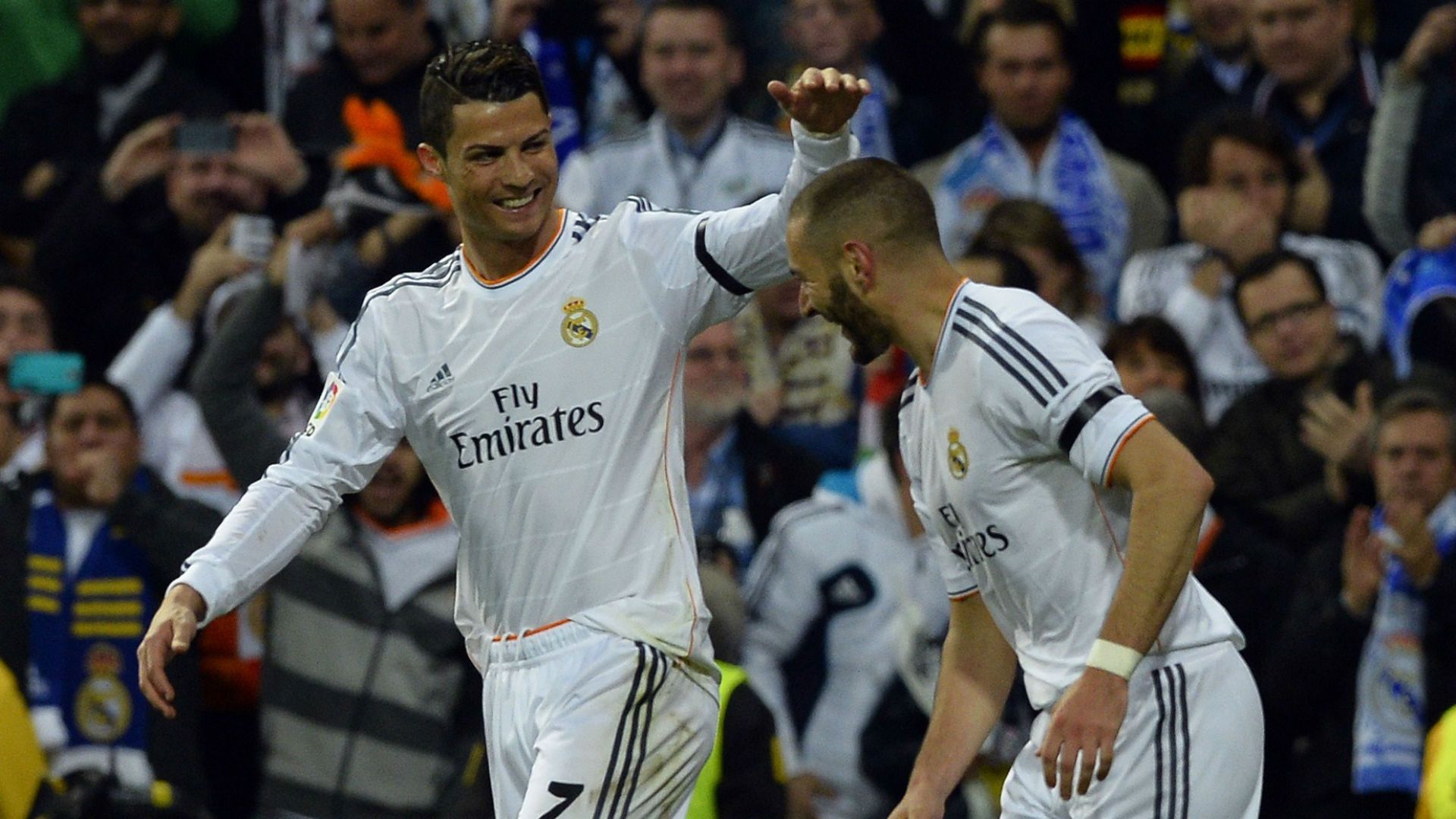 Cristiano Ronaldo Karim Benzema Real Madrid