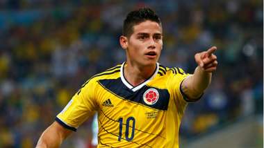 James Rodriguez Colombia Uruguay Fifa World Cup Brazil 28062014