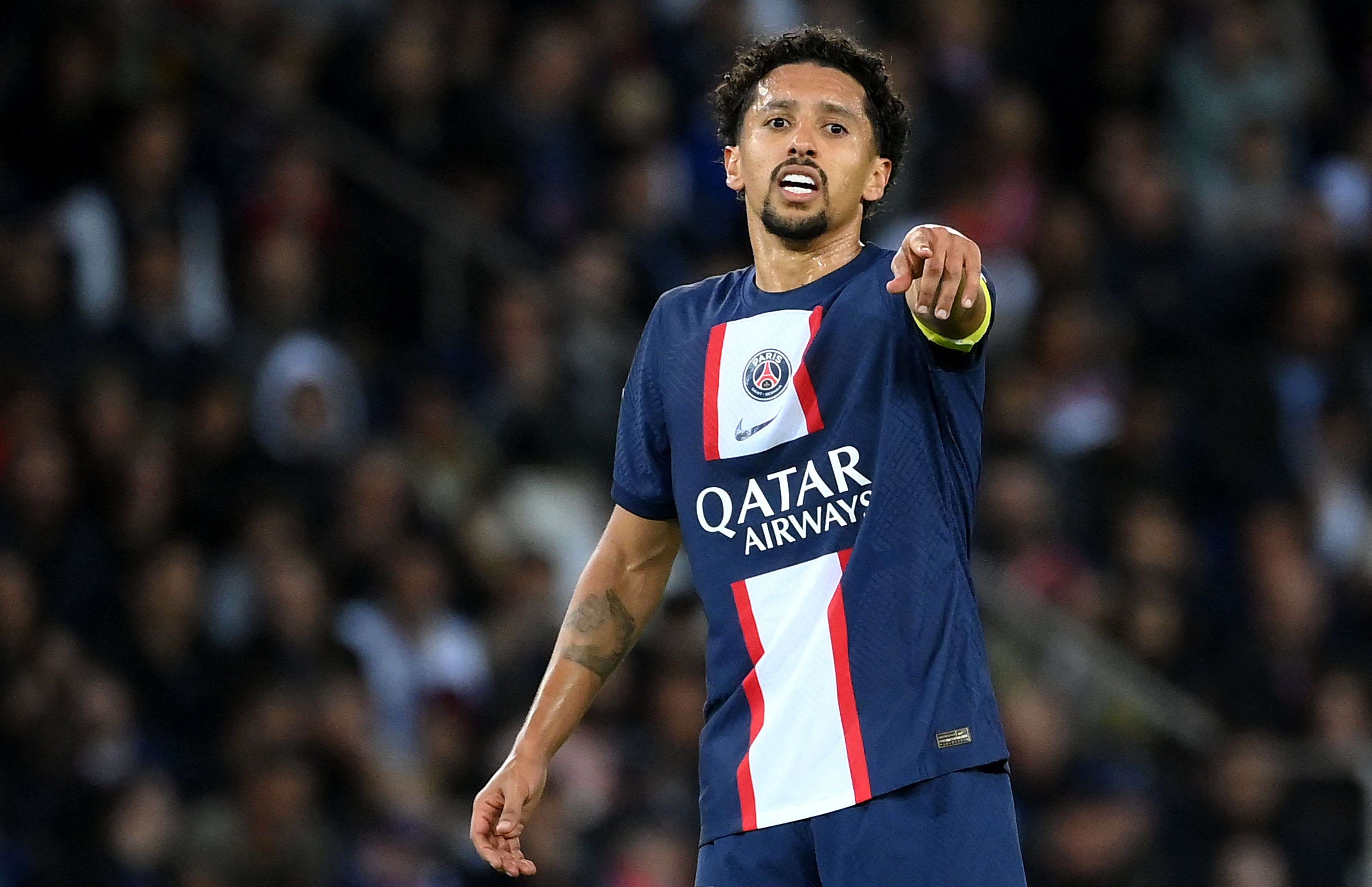 Marquinhos, le capitaine du PSG, a tenté de minimiser la défaite de son équipe face à Lens.