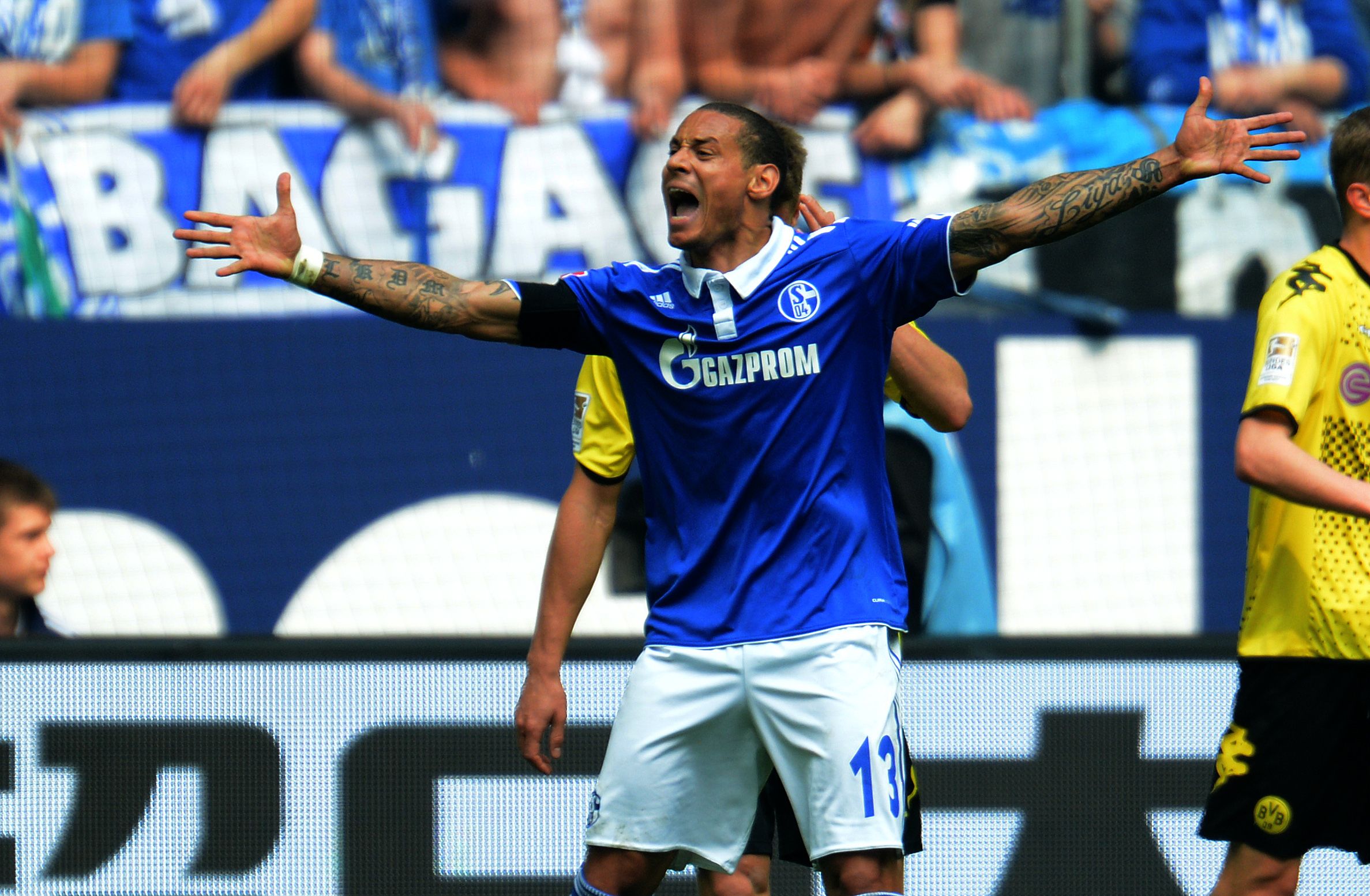 Jermaine Jones Schalke 04 Borussia Dortmund 2012