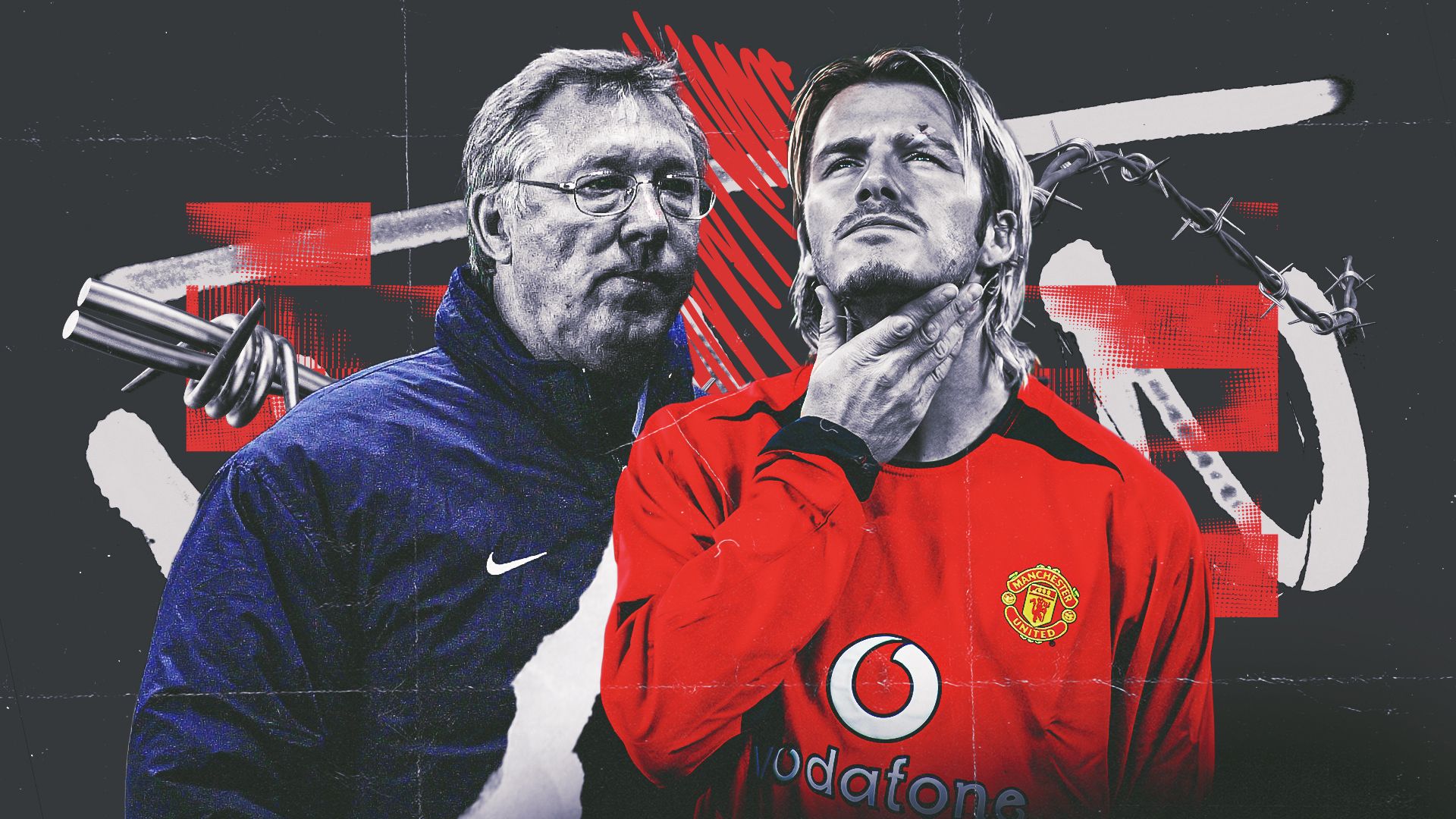 Football Fall-Outs: David Beckham v Sir Alex Ferguson | Goal.com