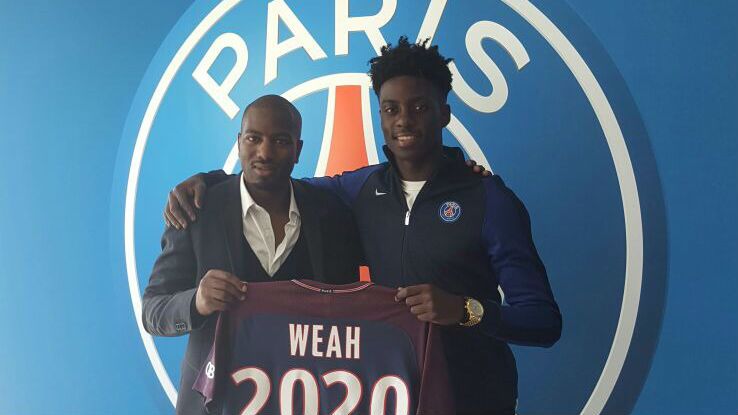 Timothy Weah PSG