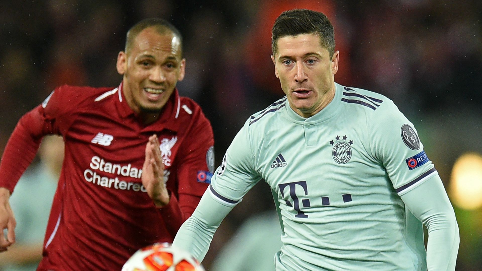 Fabinho Robert Lewandowski Liverpool Bayern Munich 2018-19