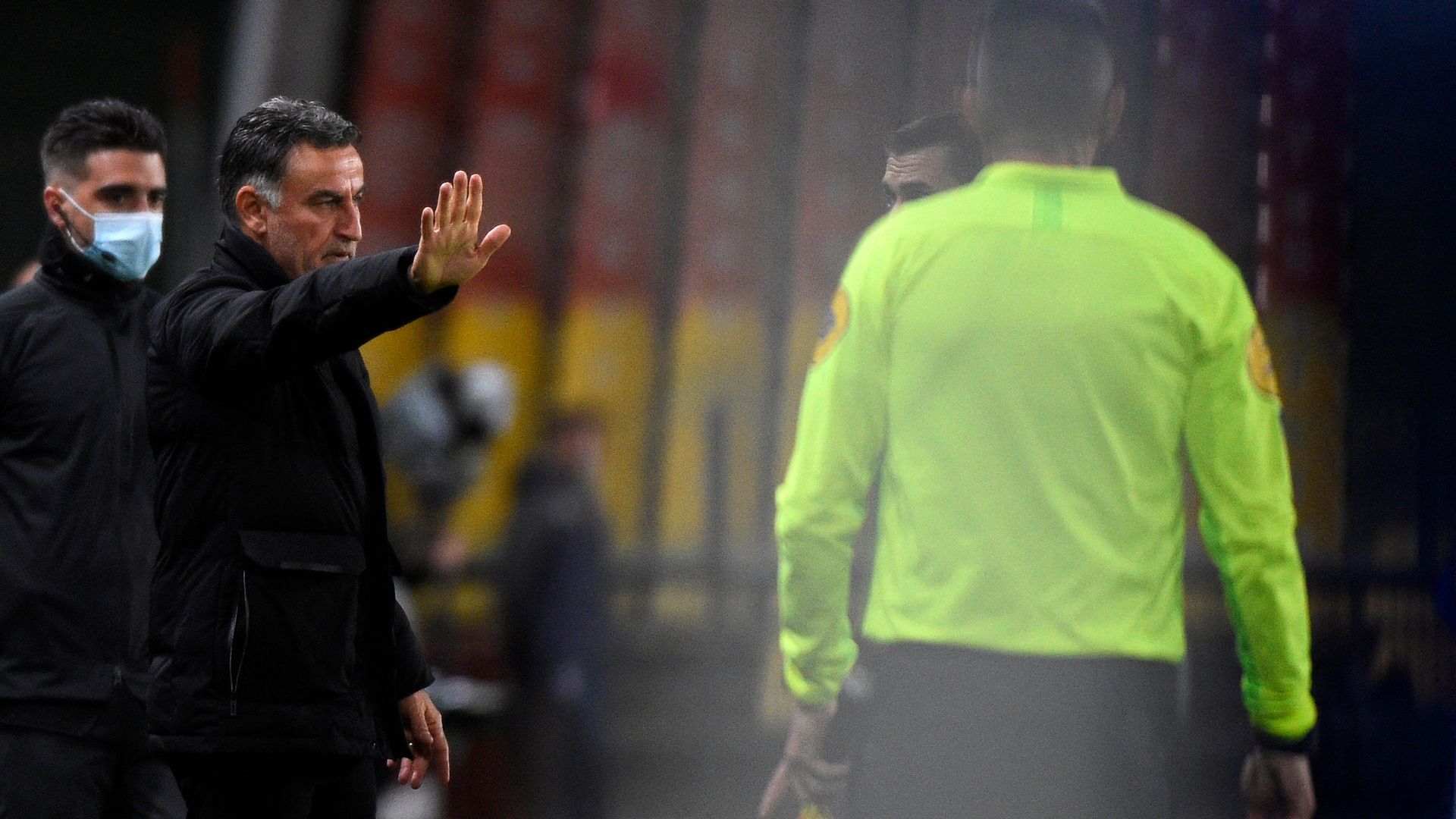 Christophe Galtier Metz vs Lille