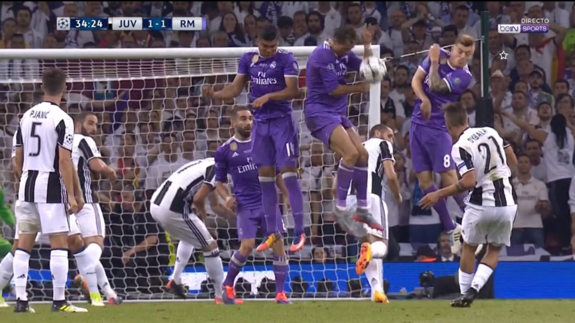 Mano de Crisiano Ronaldo