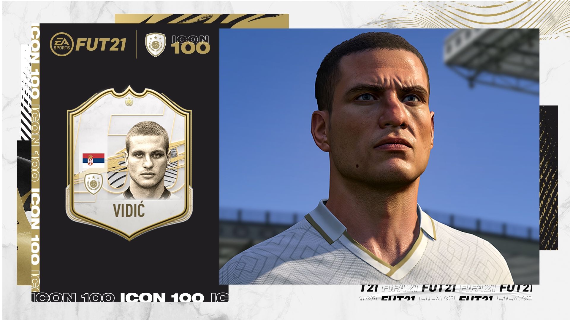 Nemanja Vidic FUT Icon