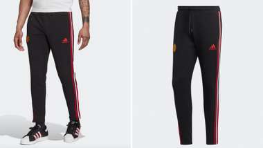 Adidas X Man Utd Tracksuit Bottoms