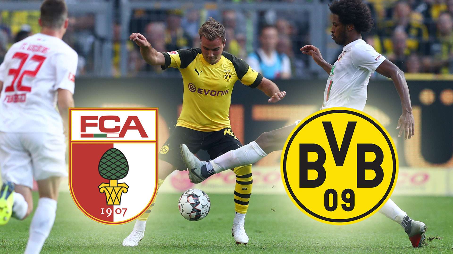 FC Augsburg Borussia Dortmund BVB TV LIVE STREAM Eurosport Bundesliga