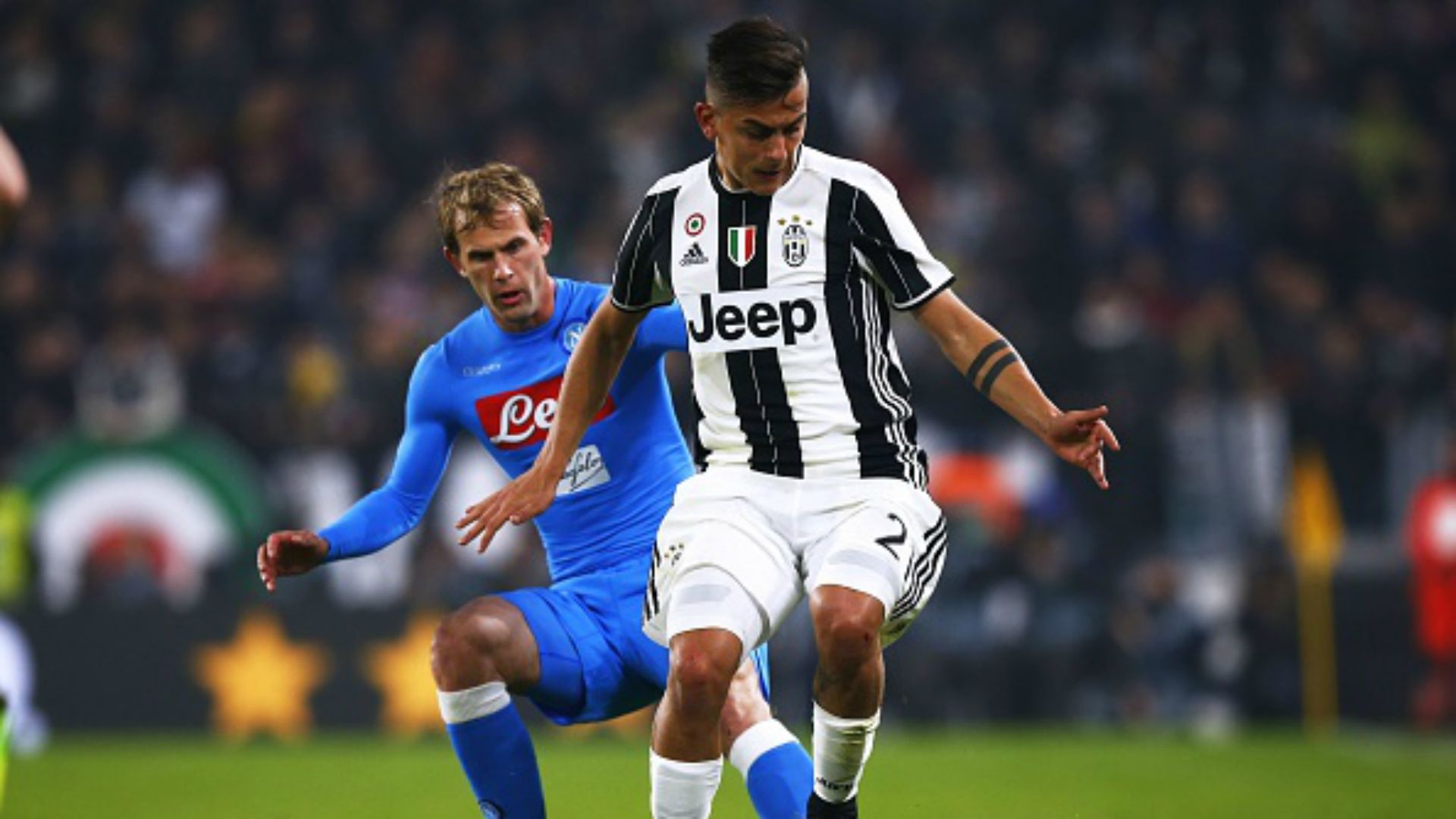 Paulo Dybala Ivan Strinic Juventus Napoli Coppa Italia