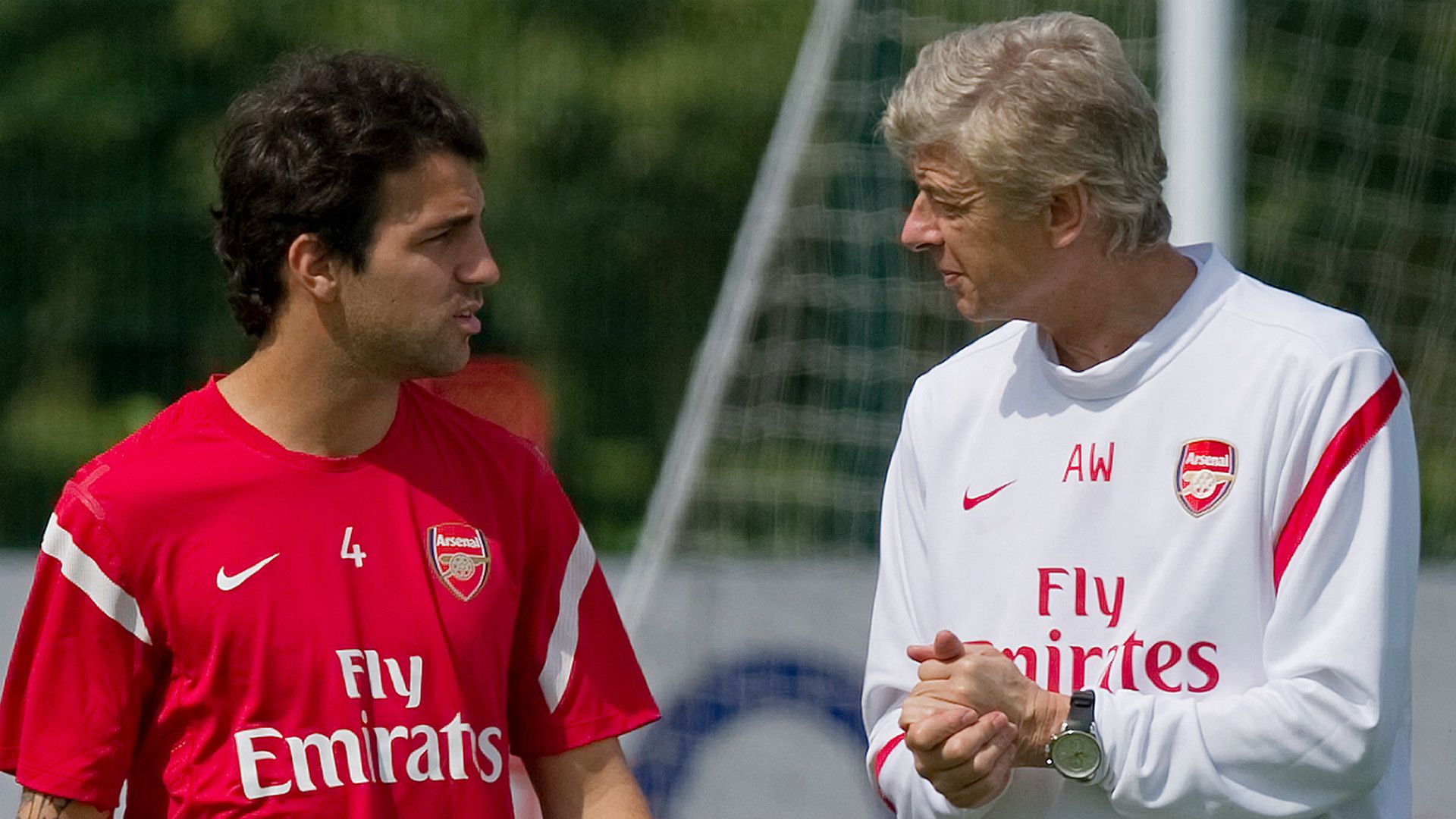 Cesc Fabregas Arsene Wenger