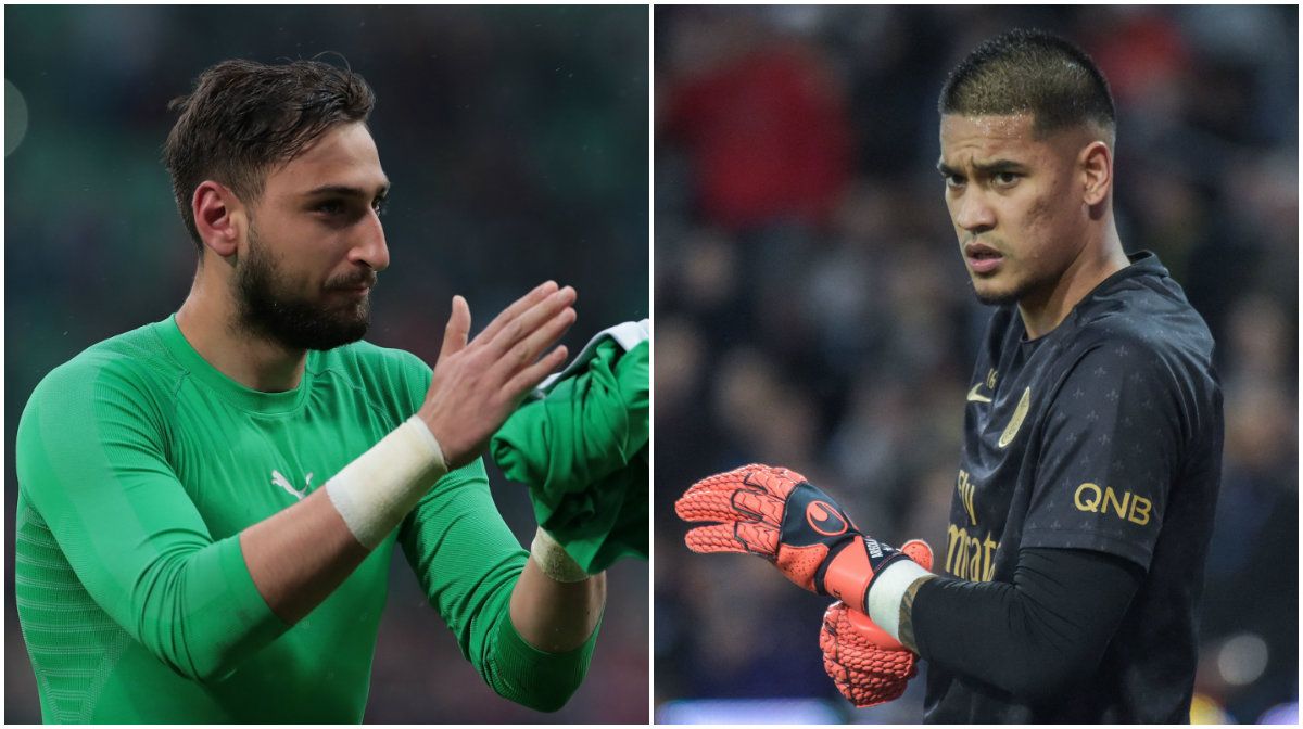 Gianluigi Donnarumma Alphonse Areola