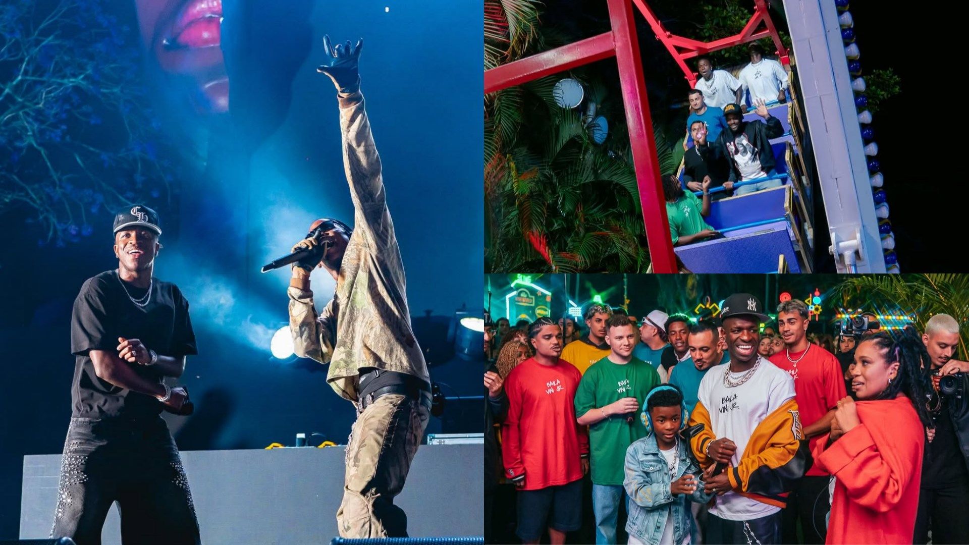 Vinicius Jr hosts WILD 25th birthday party complete with Real Madrid star's own theme park & performance from rap sensation Travis Scott | Goal.com India
