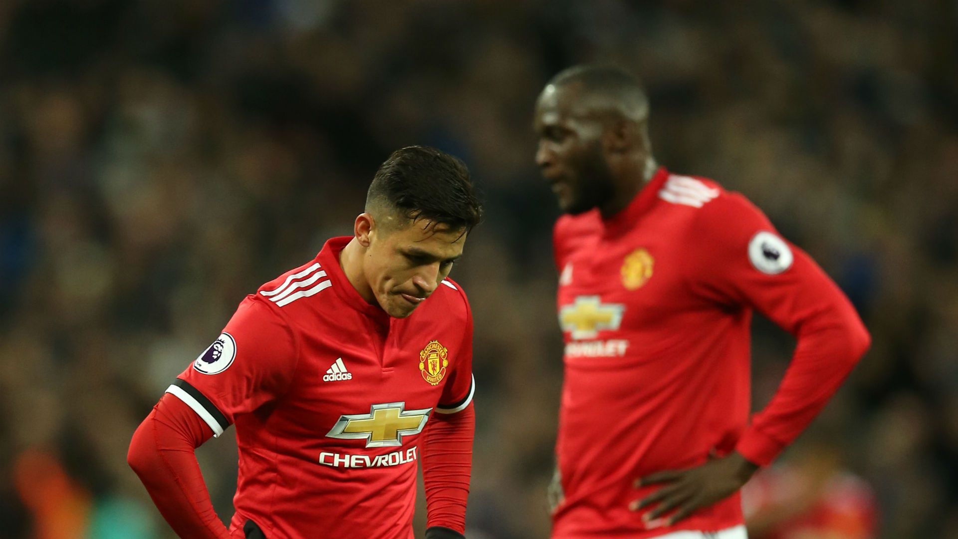 Alexis Sanchez Romelu Lukaku Manchester United 31012018