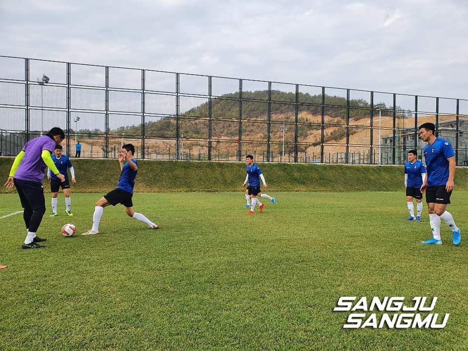 상주 상무 훈련