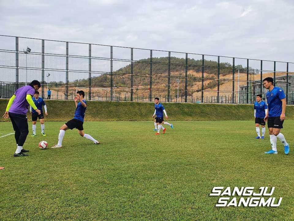 상주 상무 훈련