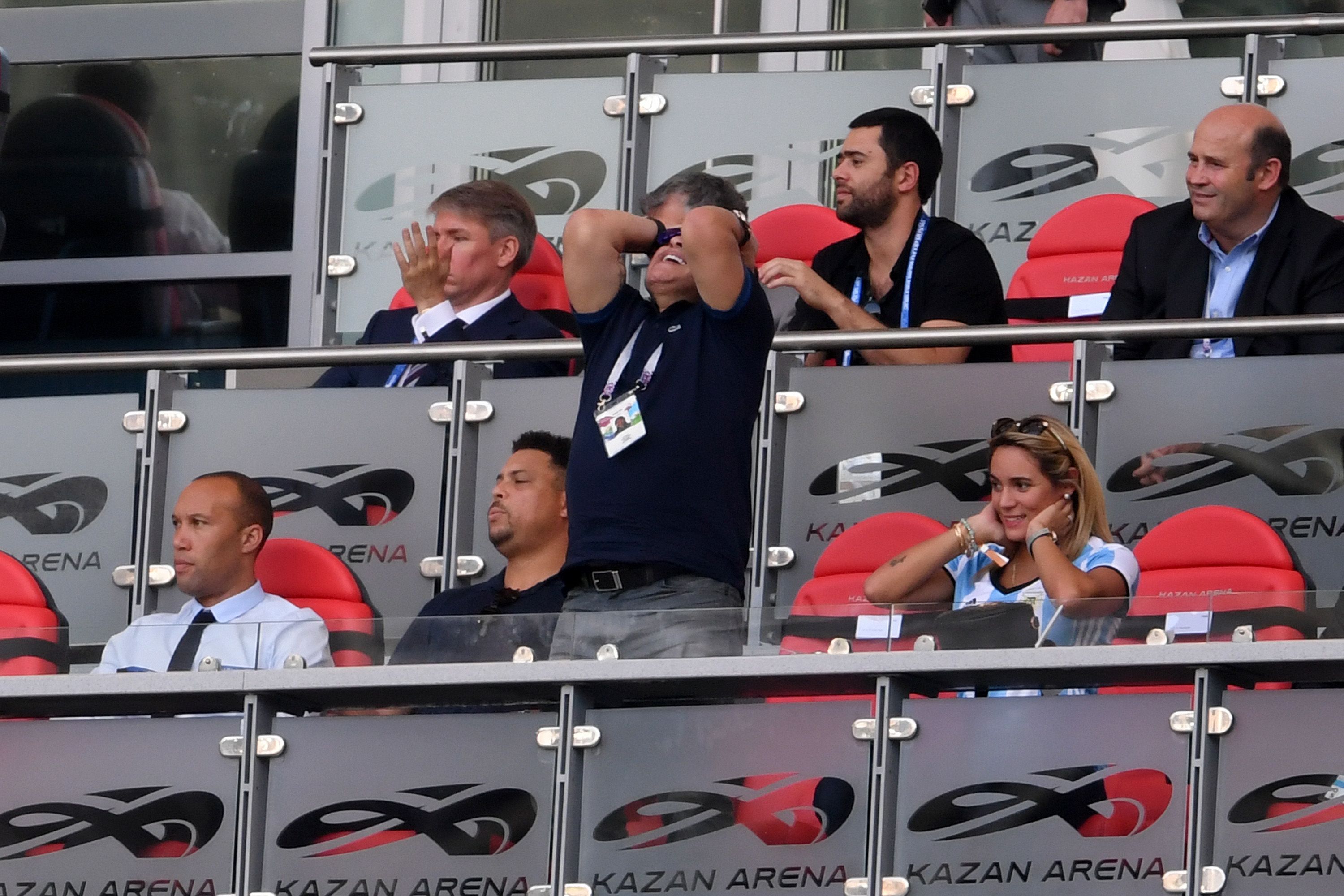 Maradona France Argentina World Cup