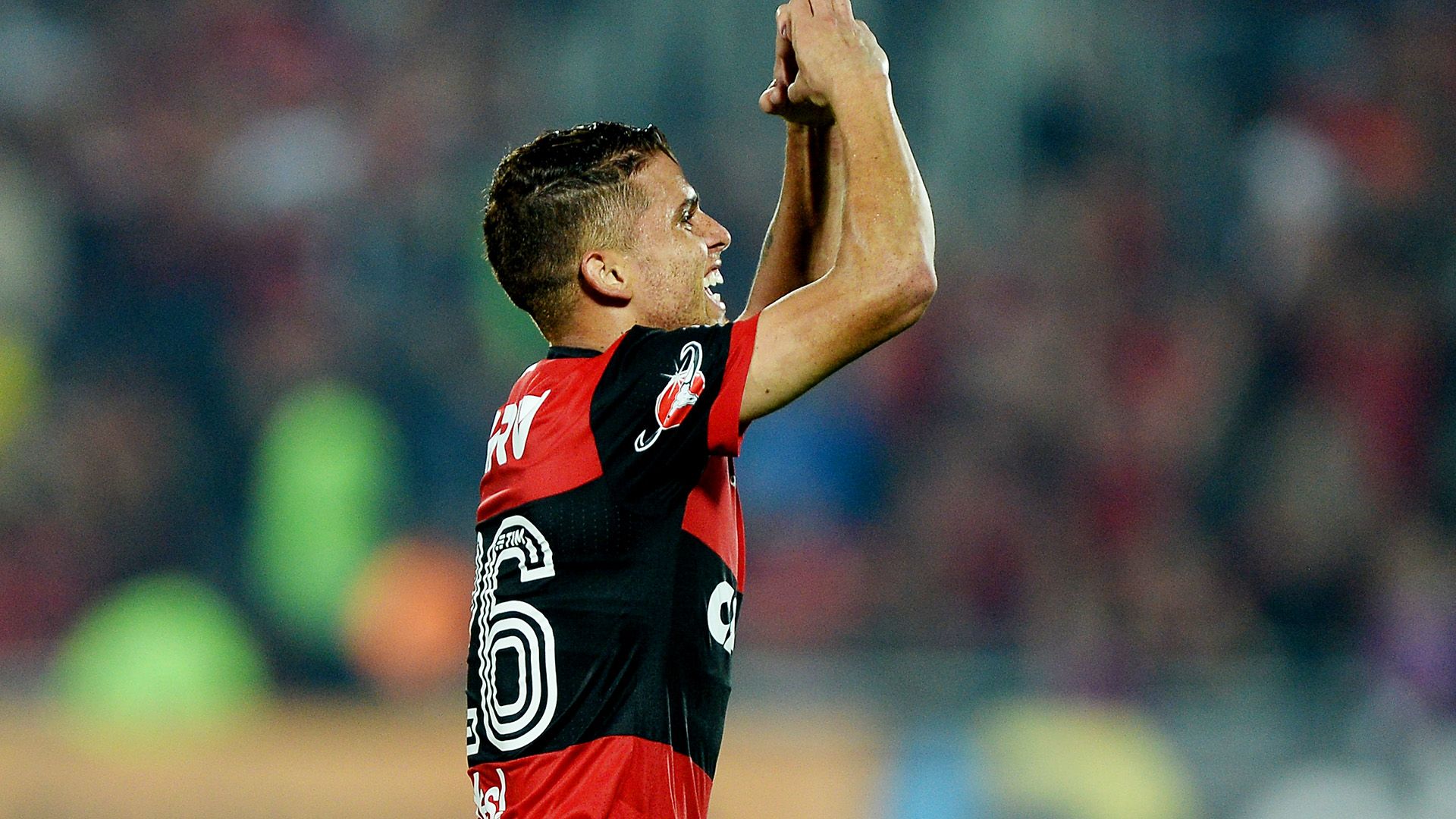 Gustavo Cuellar Flamengo Santos 28062017