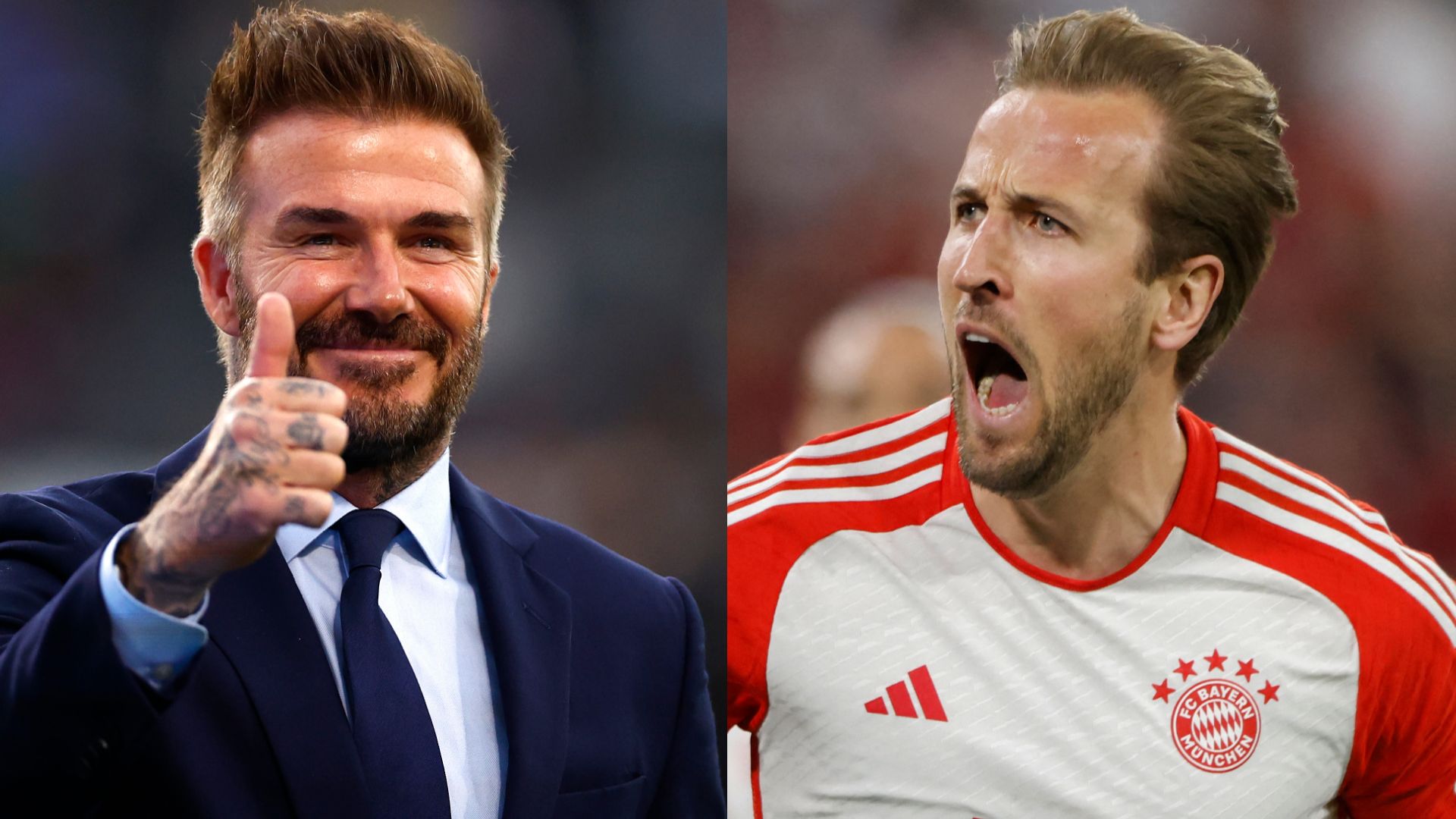 David Beckham Harry Kane
