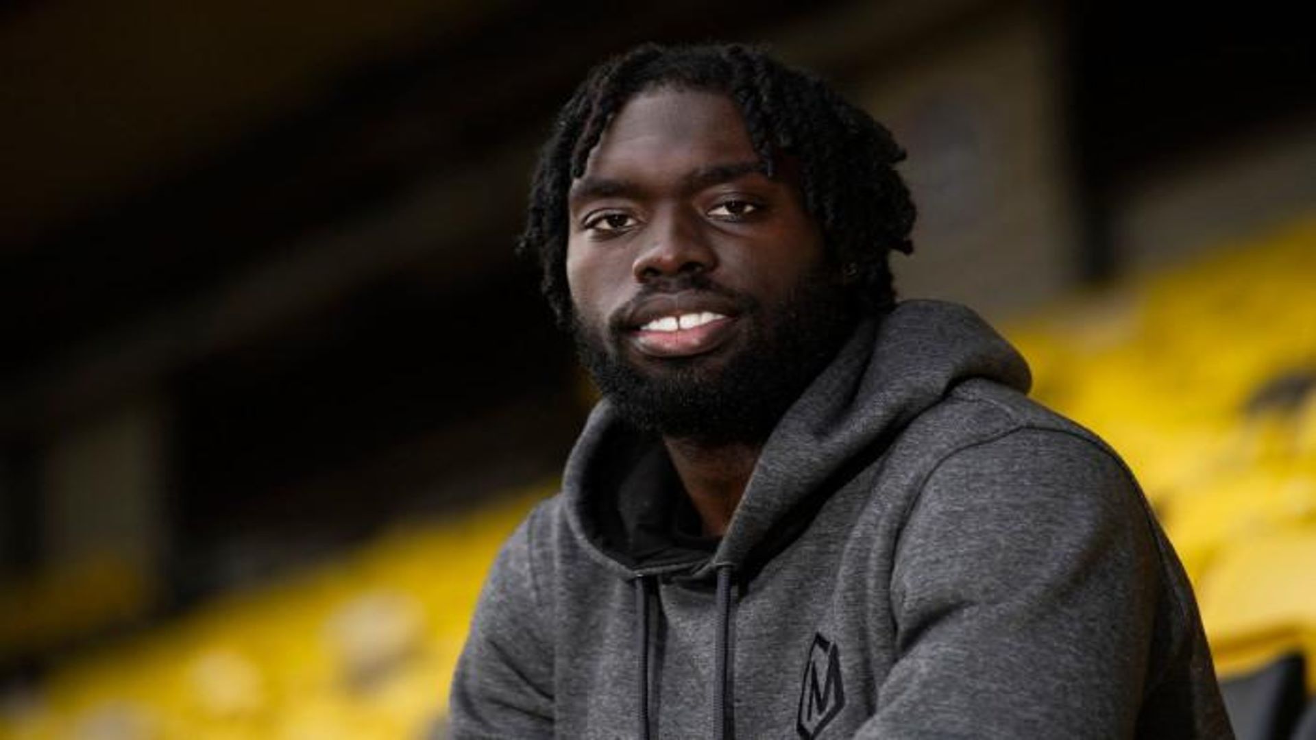 Livingston defender Ayo Obileye.