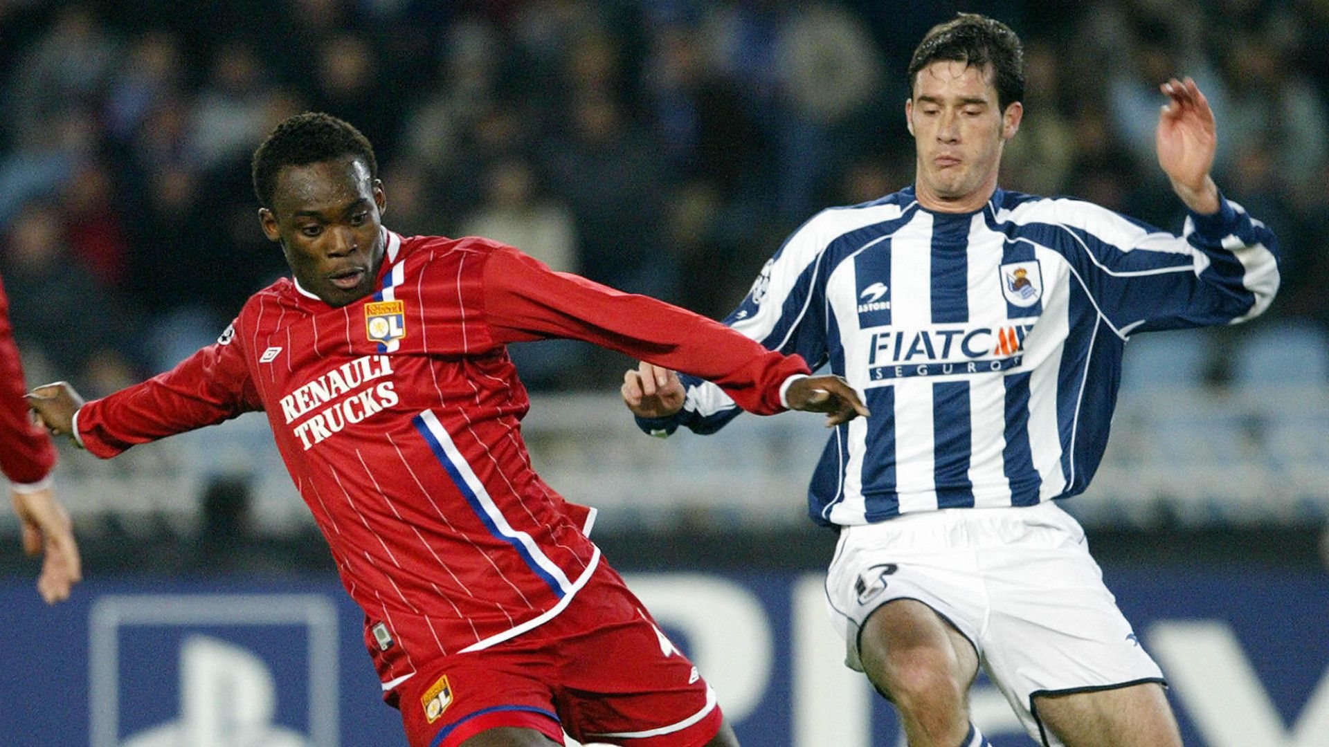 Real Sociedad Olypique Lyon Champions League 2004